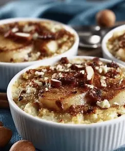 Gratinée aux poires (recette de Malou)
