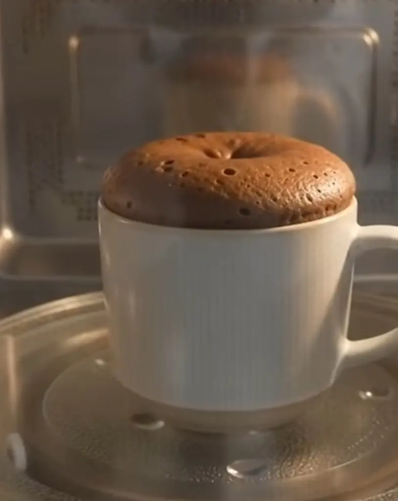 Mug Cake Moelleux au Cacao et Banane