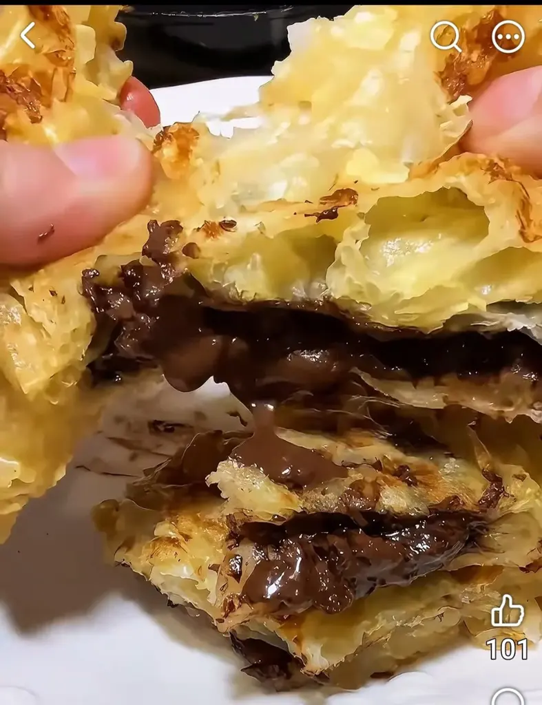 Gaufres croustillantes au chocolat