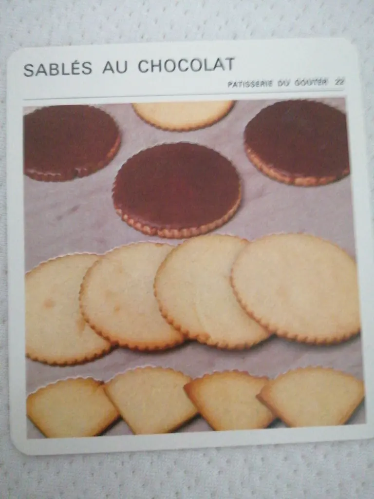 Sablés fondants au chocolat