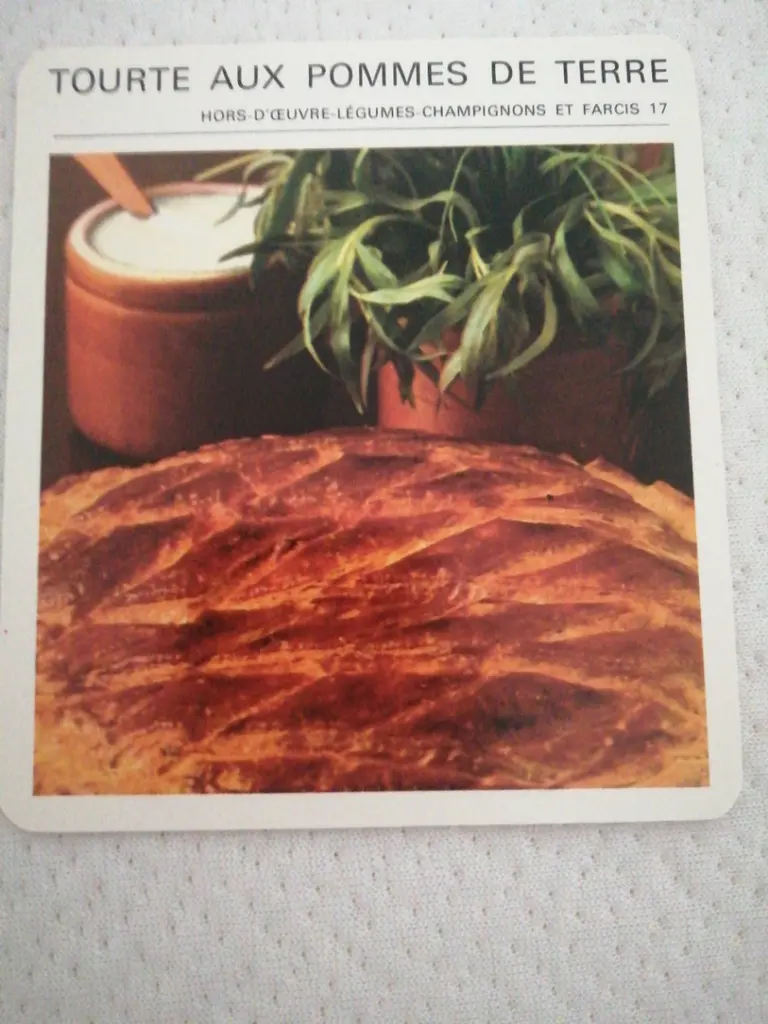 Tourte aux pommes de terre