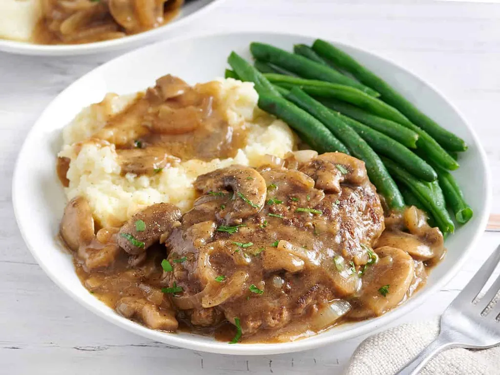 Salisbury Steak with Mushroom Gravy