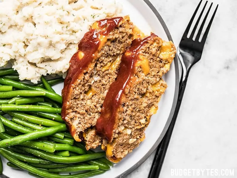 Photo of Cheddar Cheeseburger Meatloaf