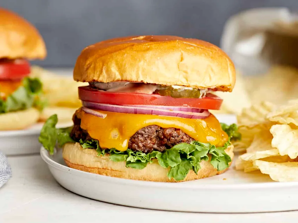 Classic Homemade Beef Burgers