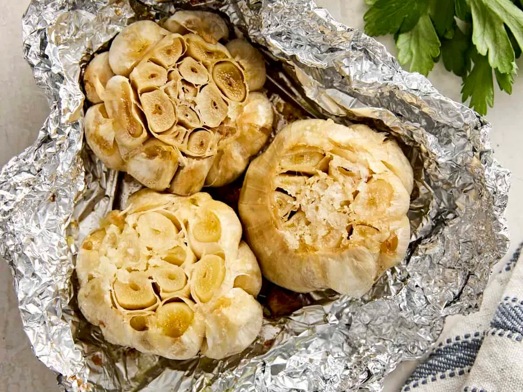 Oven-Roasted Garlic Bulbs