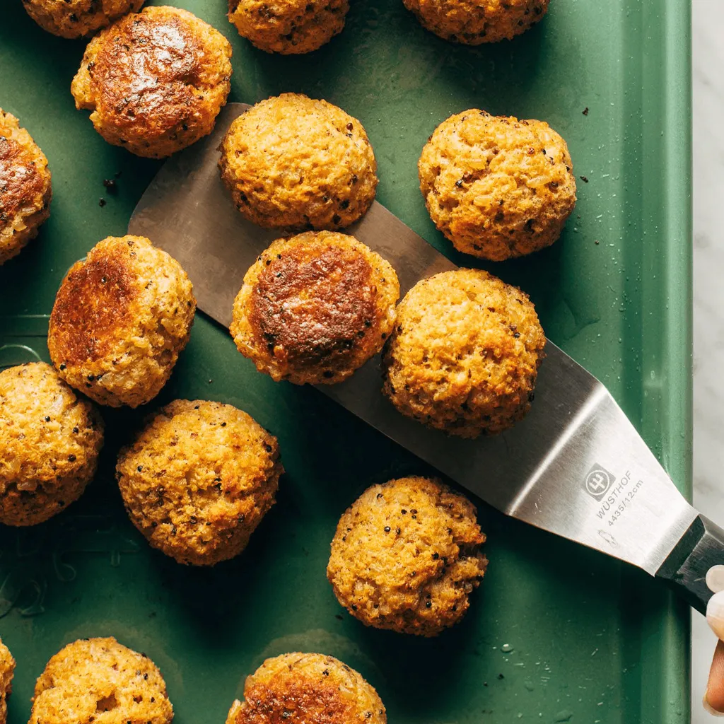 Photo of Cauliflower and Quinoa Meatless Spheres