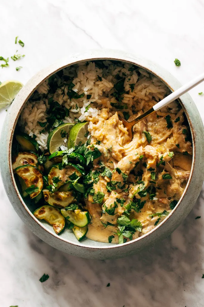 Photo of Lemongrass Coconut Chicken with Roasted Zucchini