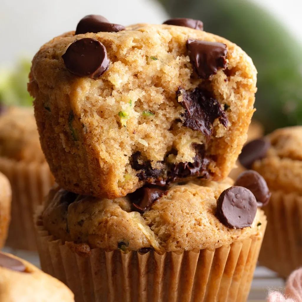 Chocolate Chip Zucchini Muffins