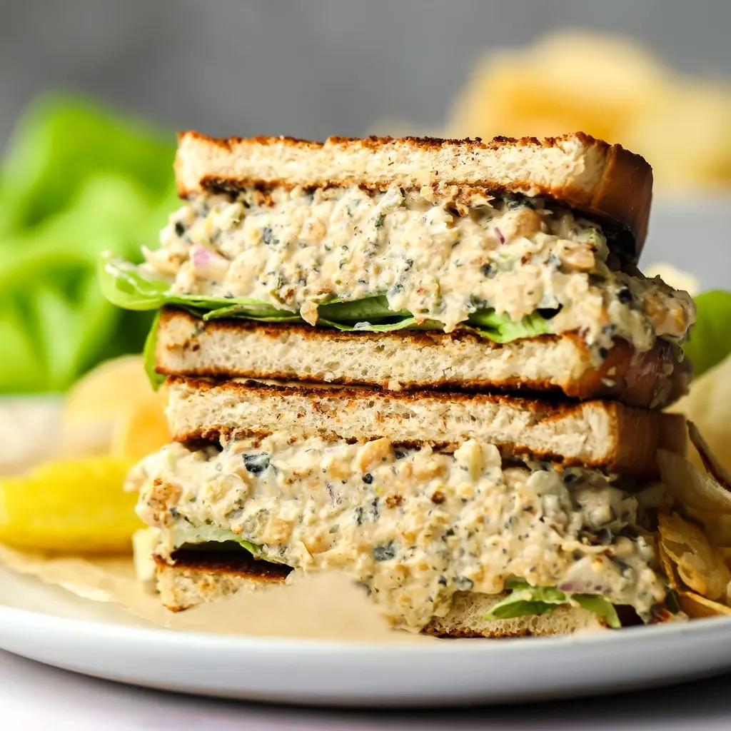 Chickpea Salad with Nori