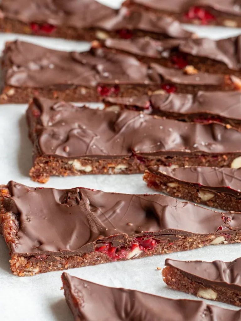 Barres Énergétiques XXL Framboise et Chocolat