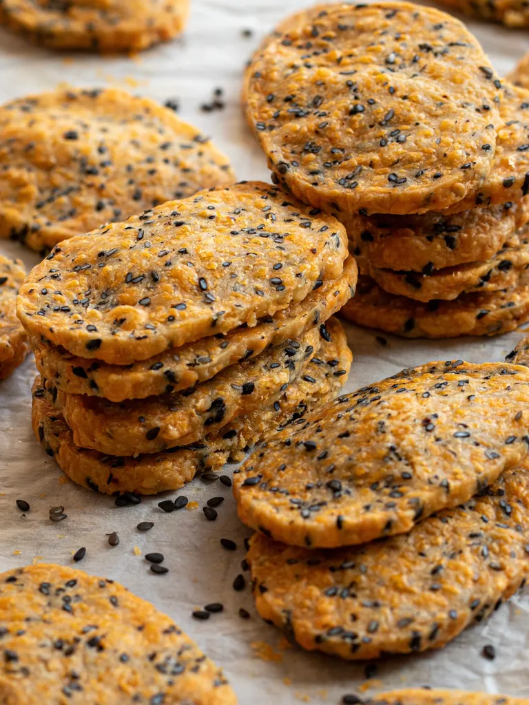 Photo of Sablés au Fromage et Graines de Sésame