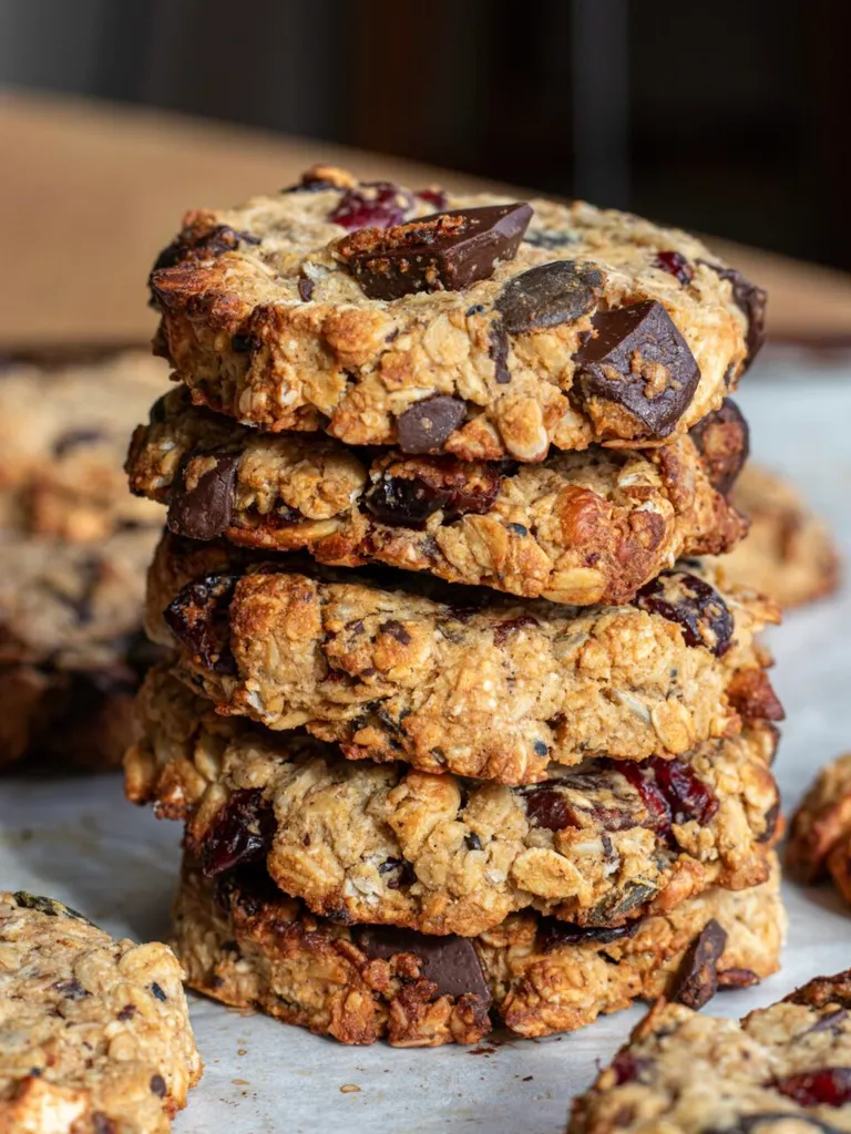 Photo of Cookies aux Fruits Secs et Chocolat