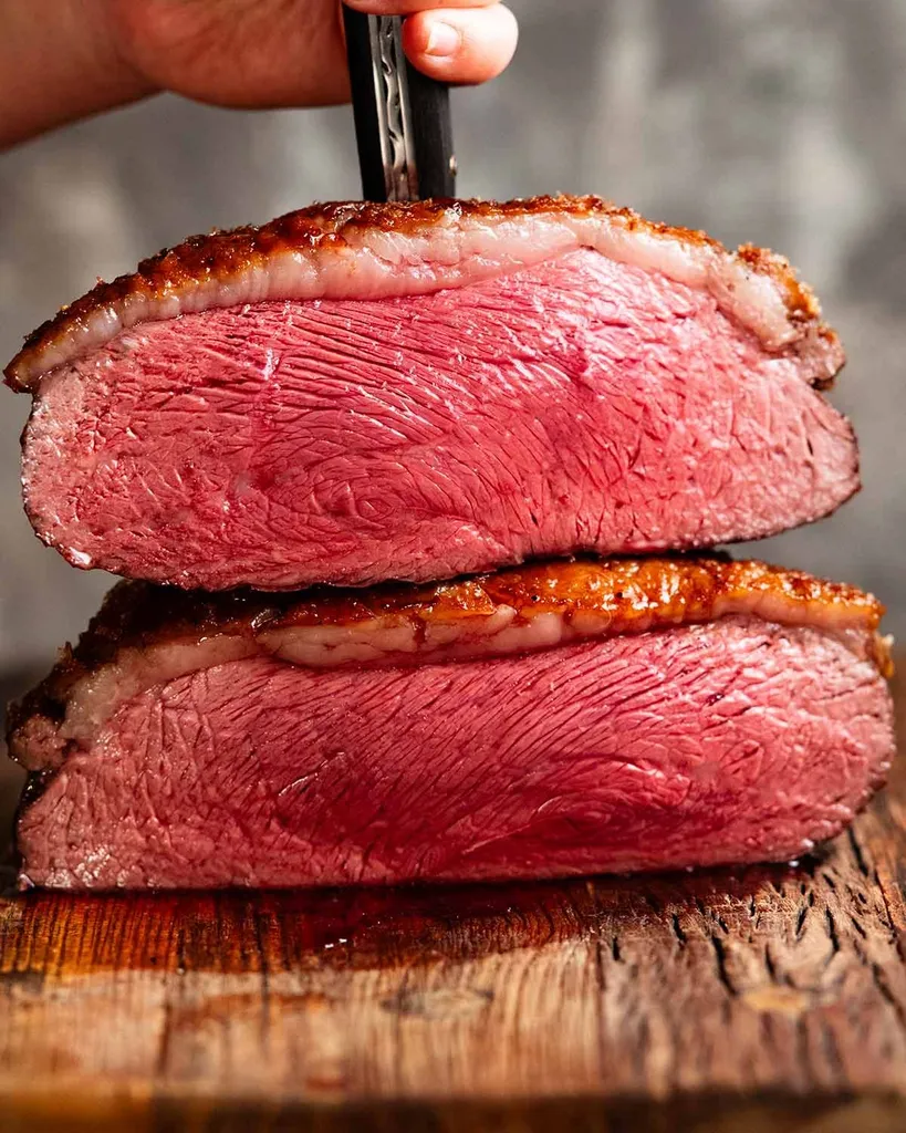 Slow-Roasted Beef Rump Cap