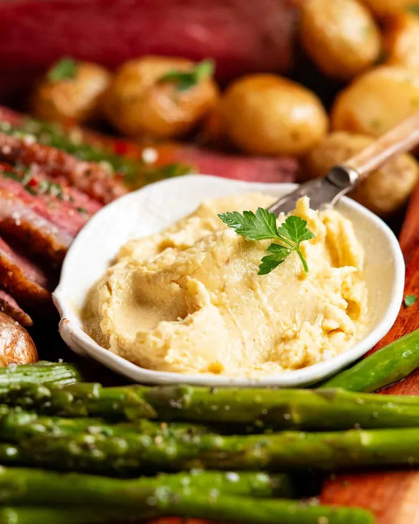 Roasted Garlic and Anchovy Compound Butter