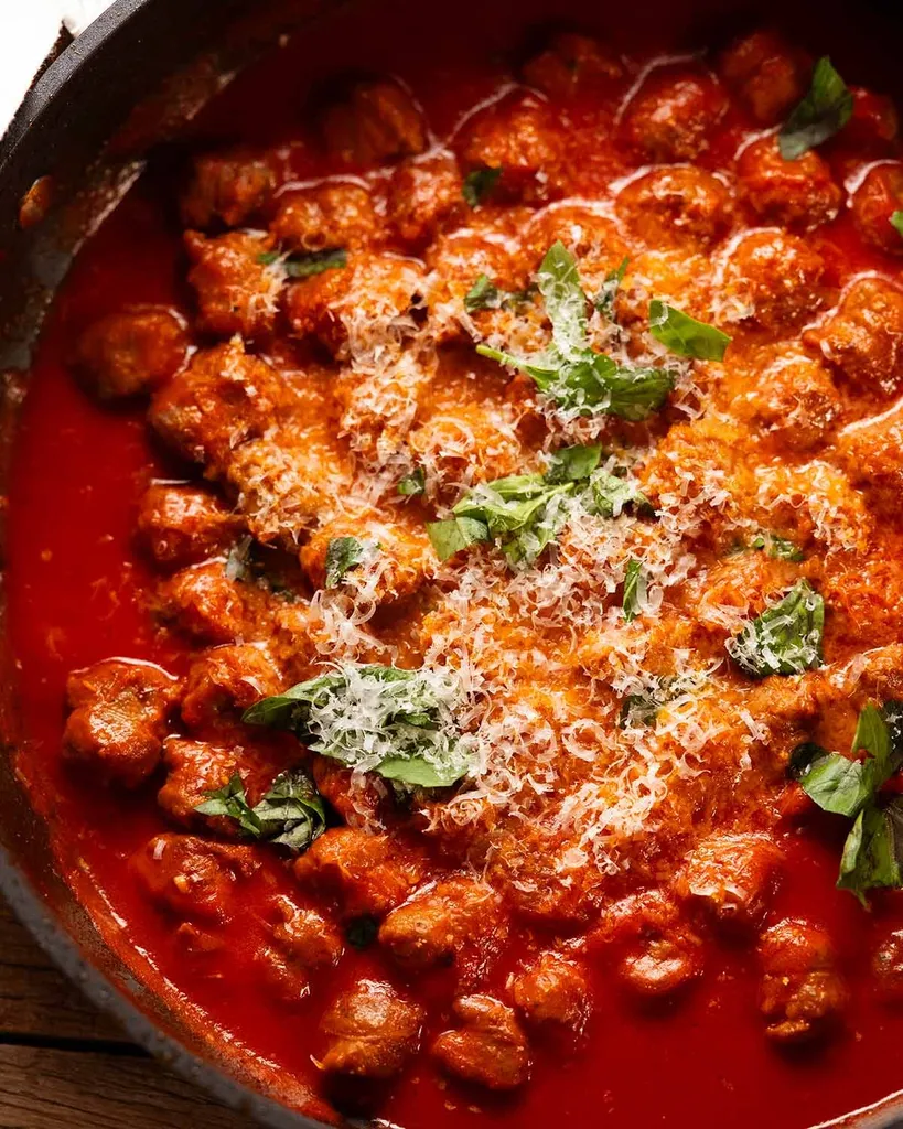 Sausage Meatball Skillet