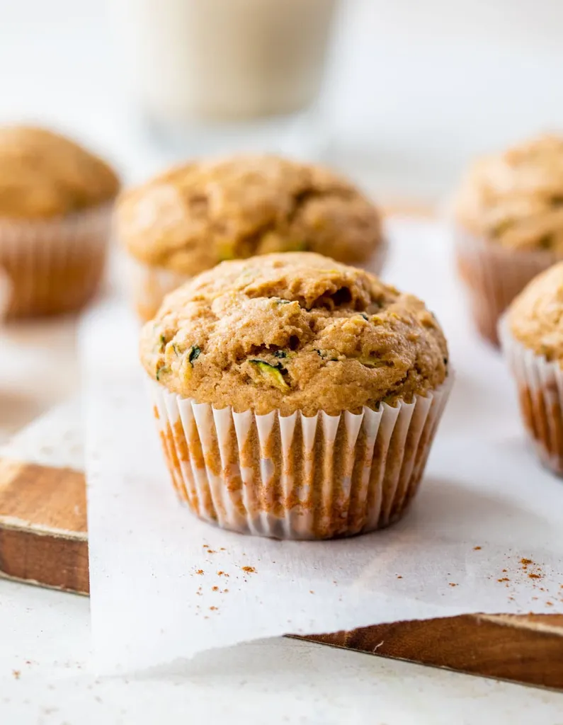 Cinnamon and Maple Zucchini Muffins