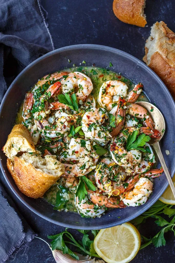 Garlic and Lemon Shrimp Scampi