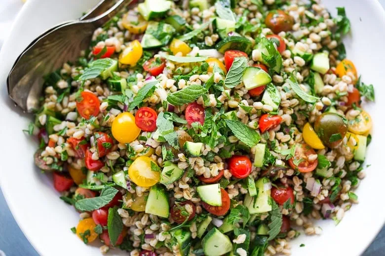 Farro Tabbouleh Salad