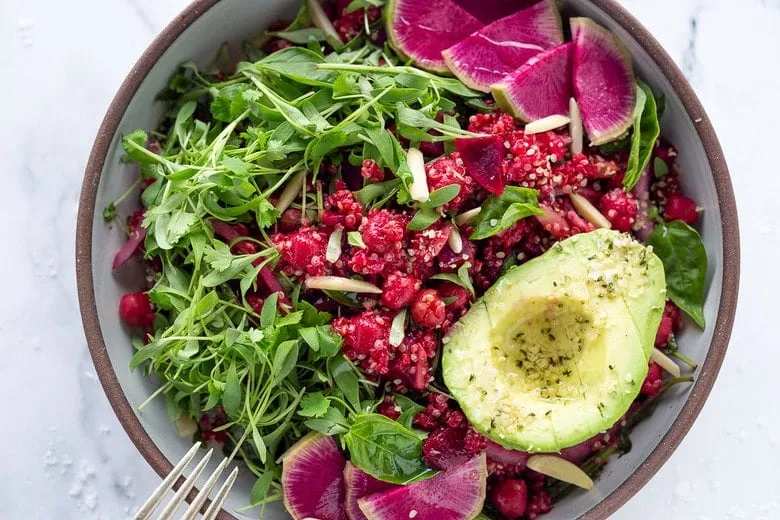 Beet and Quinoa Bliss Bowl