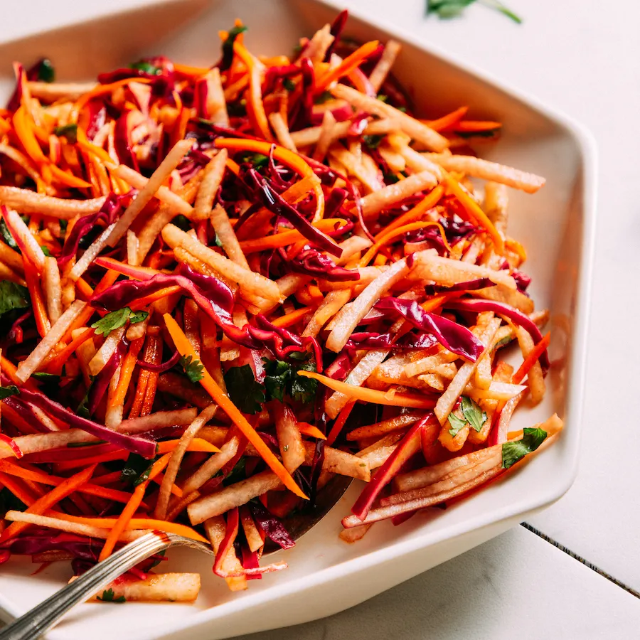 Photo of Crunchy Jicama and Vegetable Slaw