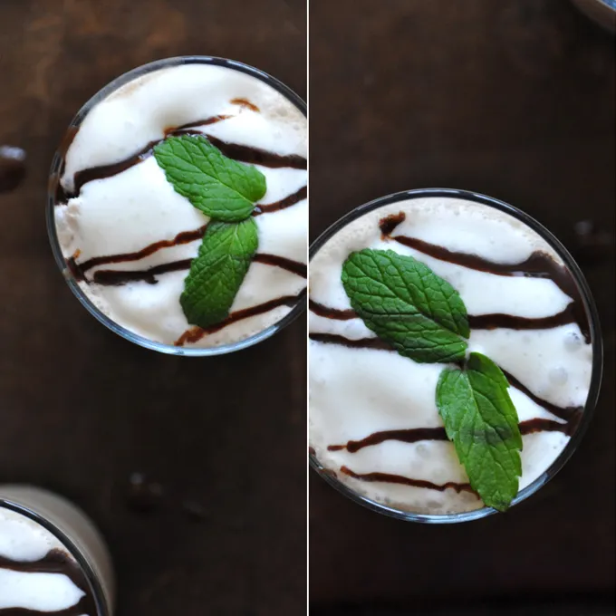 Photo of Peppermint Mocha Coconut Frappé