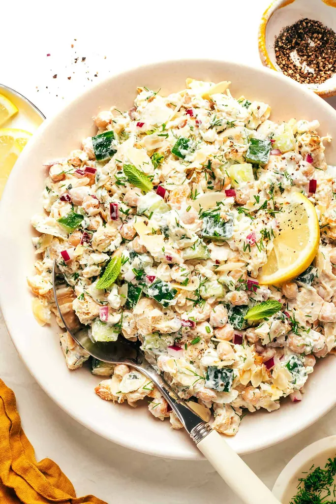 Photo of Mediterranean Tzatziki Chicken Salad