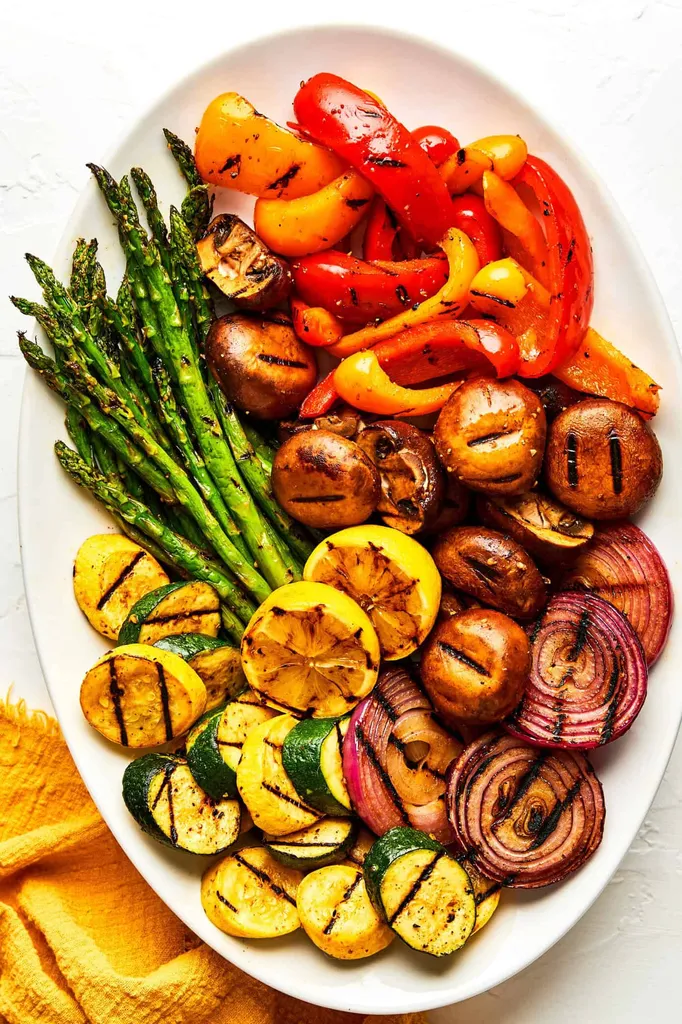 Smoky Balsamic Grilled Vegetables