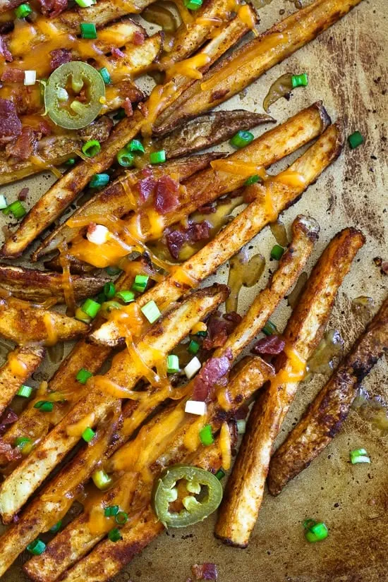 Photo of Baked Texas-Style Cheese Fries