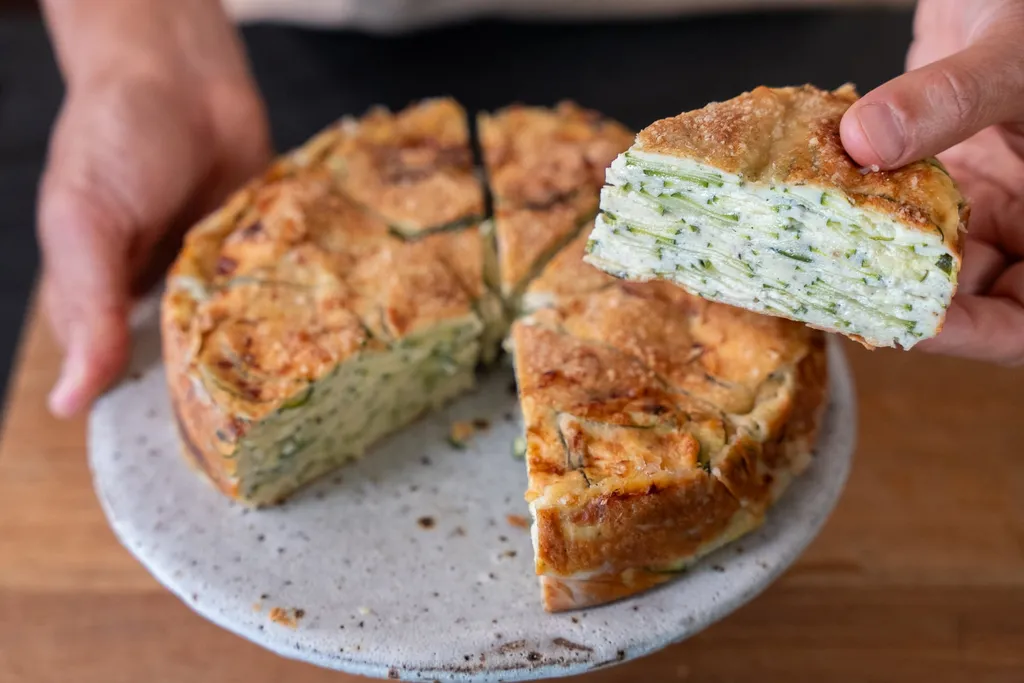Gâteau invisible aux courgettes