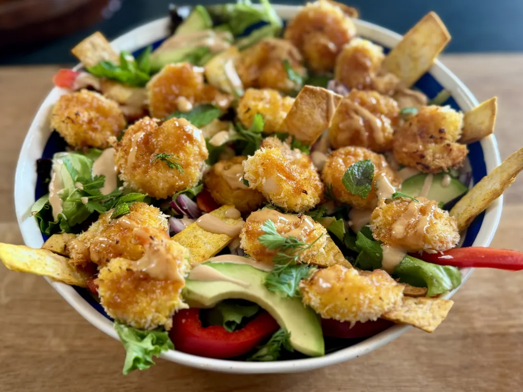 Photo of Salade de Crevettes Façon Bang Bang