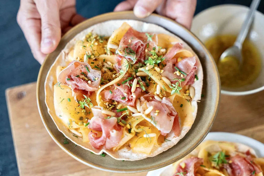 Photo of Carpaccio de Melon et Jambon Cru