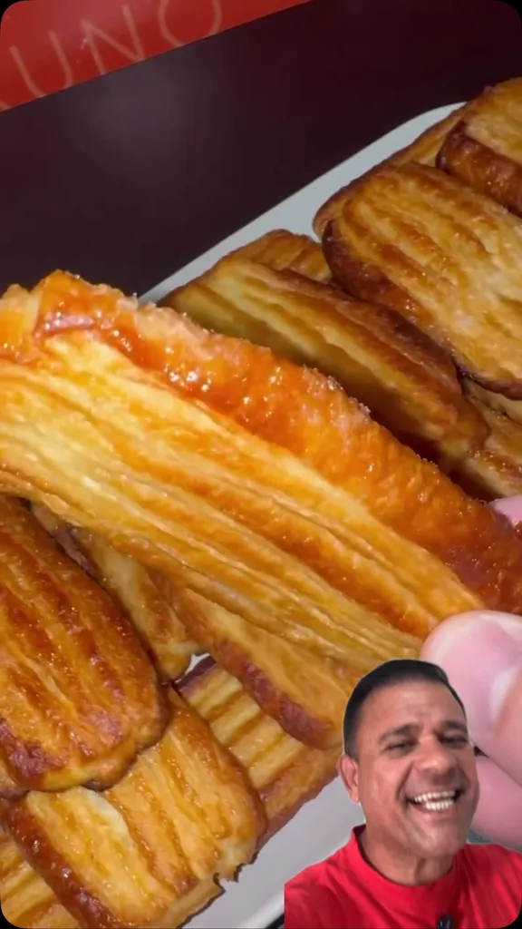Palmiers Feuilletés Sucrés
