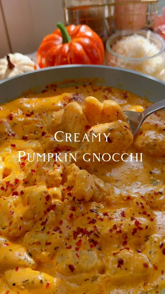 Gnocchis Crémeux au Potiron