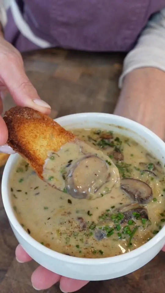 Creamy Wild Mushroom Soup