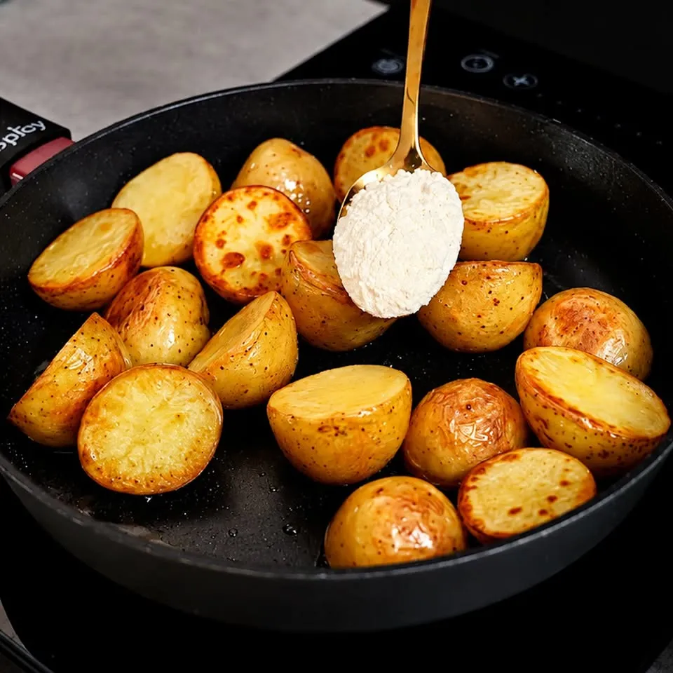 Pommes de terre fondantes à la crème et au parmesan