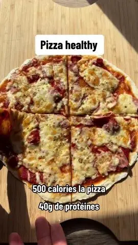 Pizza Express au Jambon et Mozzarella