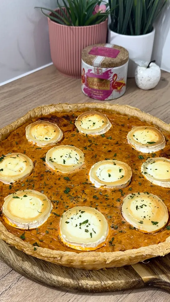 Tarte au Thon, Tomate et Chèvre