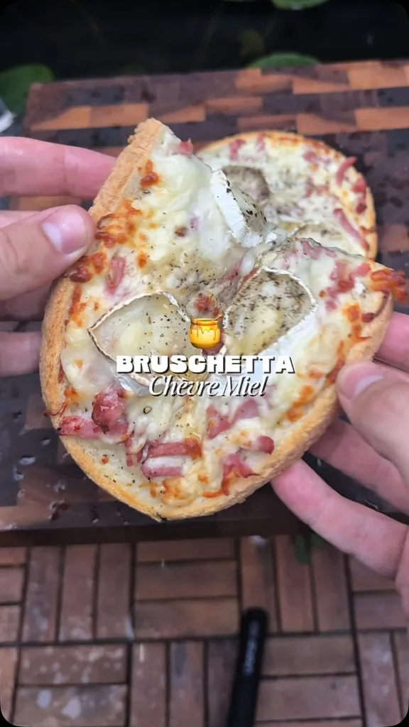 Bruschetta au Chèvre et Miel