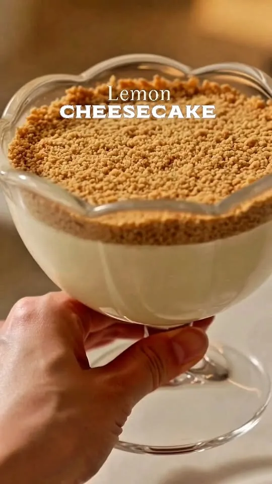 Cheesecake Citron en Verrine