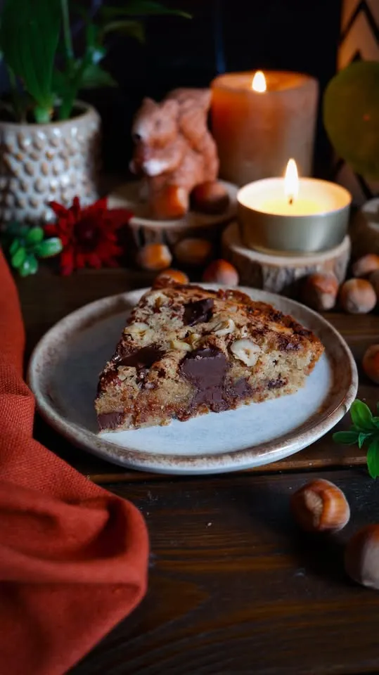 Cookie Géant aux Noisettes et Pépites de Chocolat