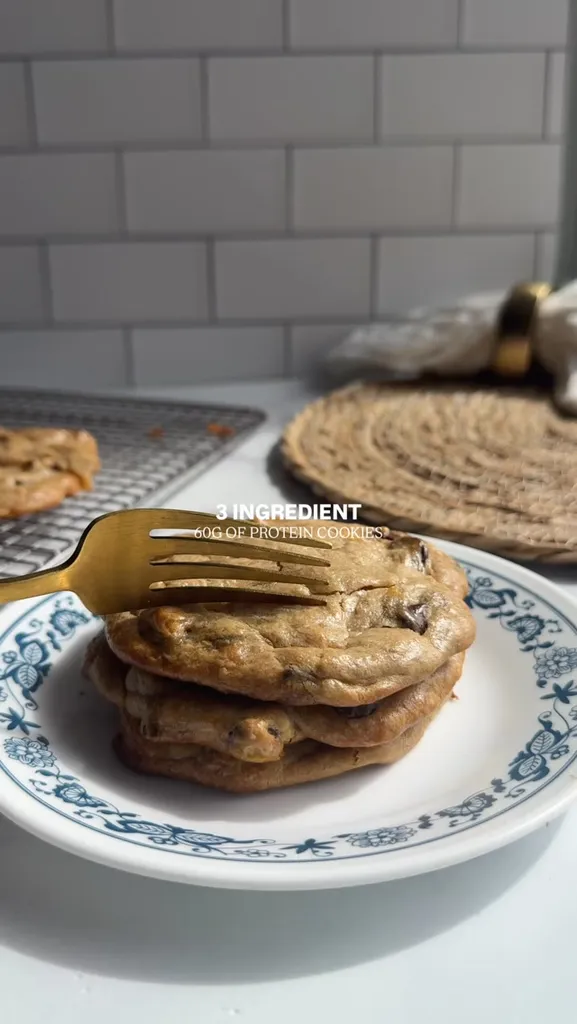 Cookies Protéinés aux Pépites de Chocolat