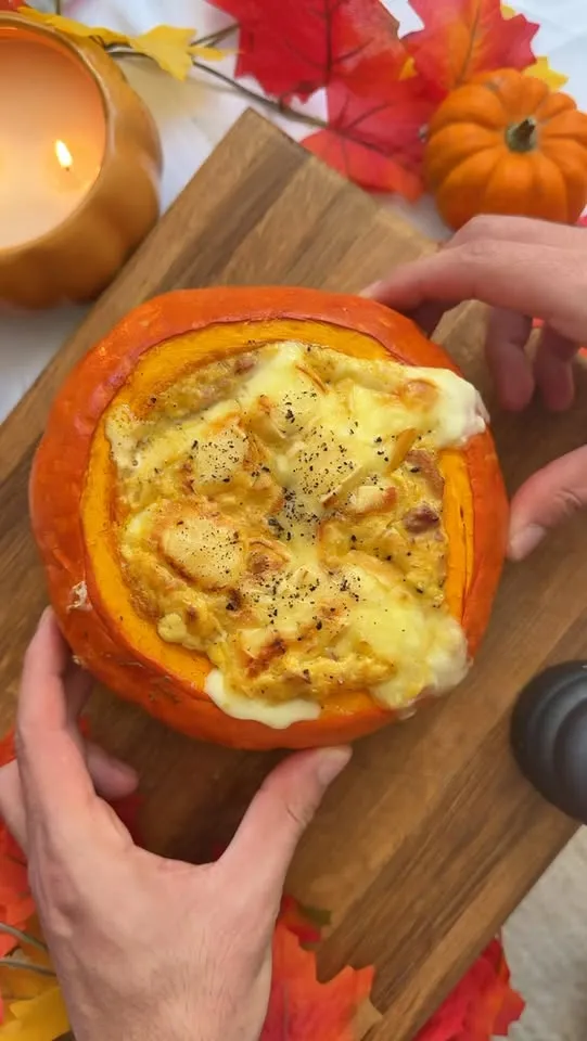 Potimarron façon Tartiflette