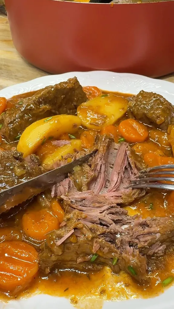Bœuf Fondant aux Légumes