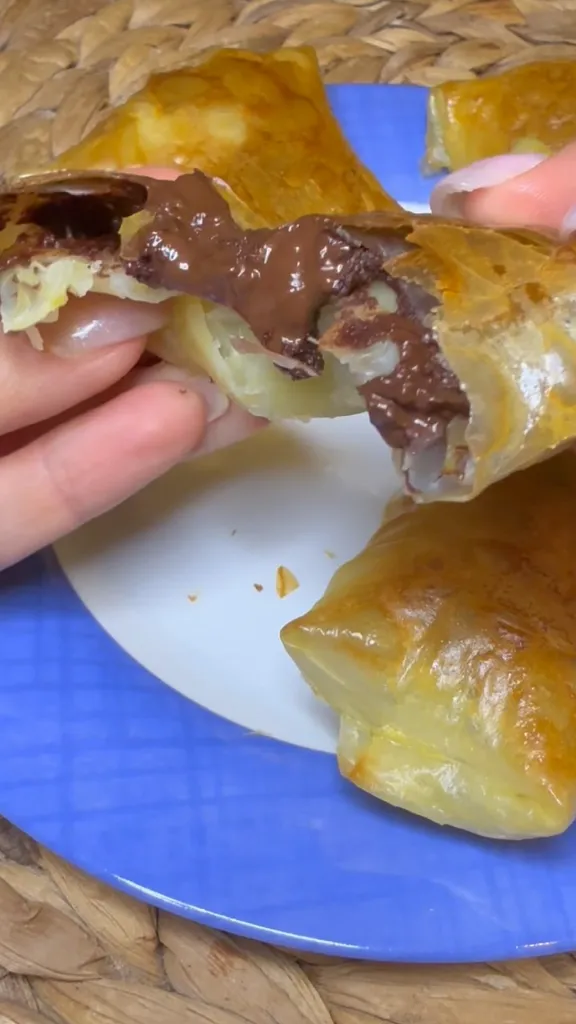 Fagottini croustillants au chocolat