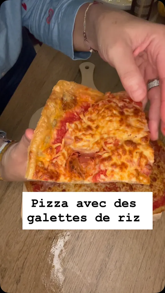 Pizza Express sur Galettes de Riz