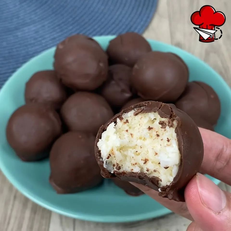 Bouchées Coco-Chocolat