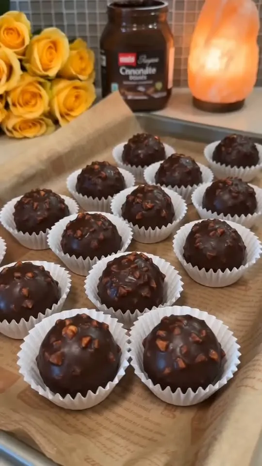 Bouchées Croquantes au Chocolat et Noisettes