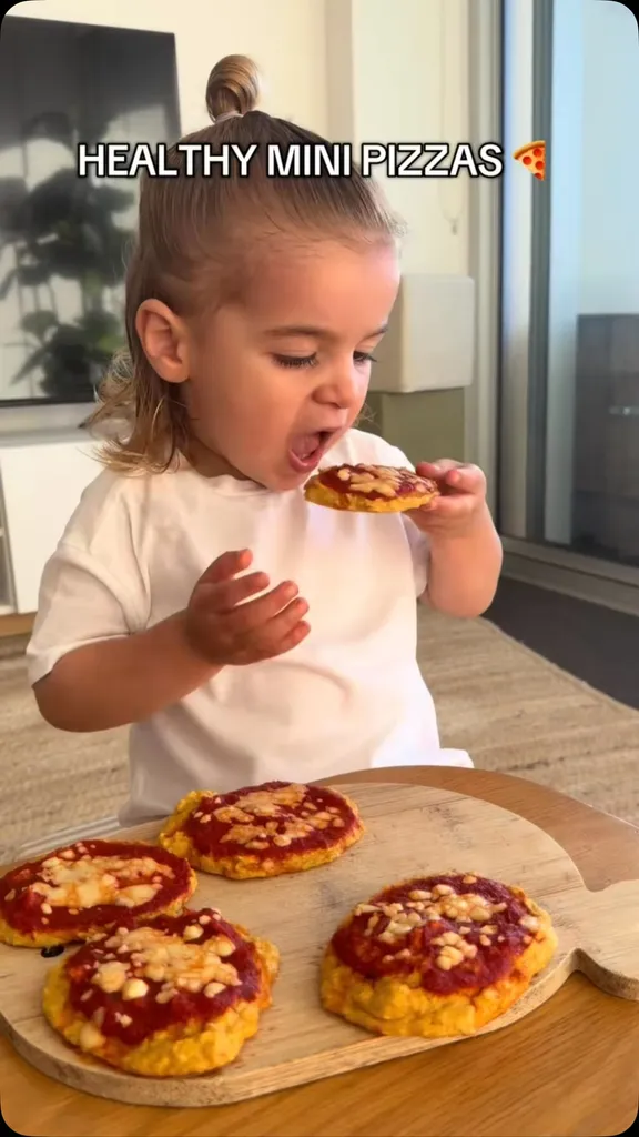 Mini Pizzas aux Pois Chiches