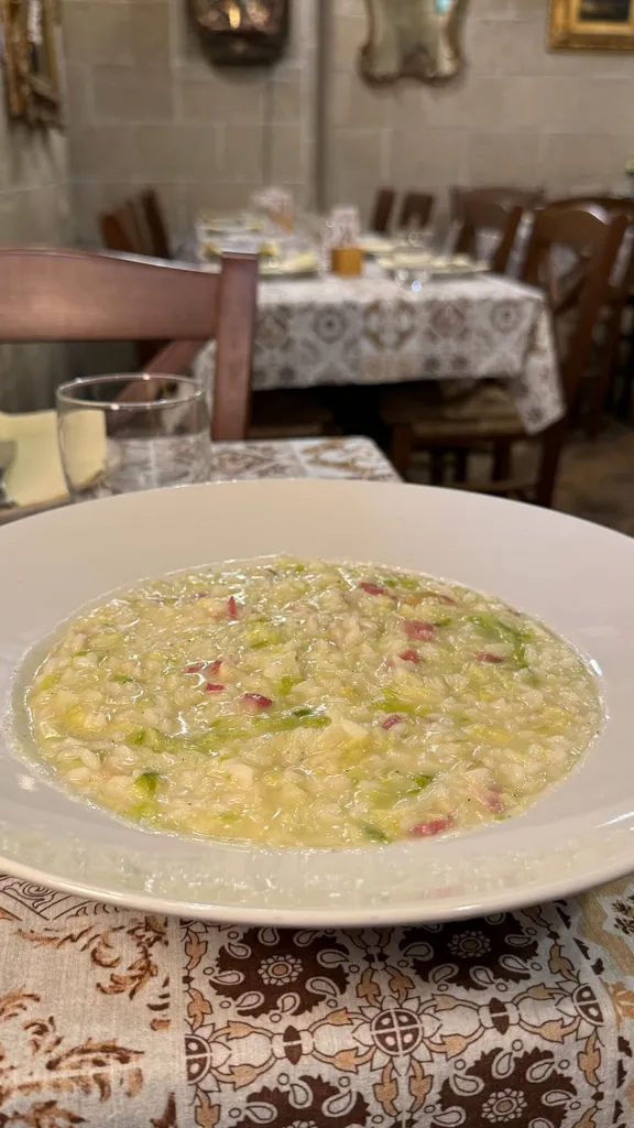 Risotto au Chou et à la Pancetta