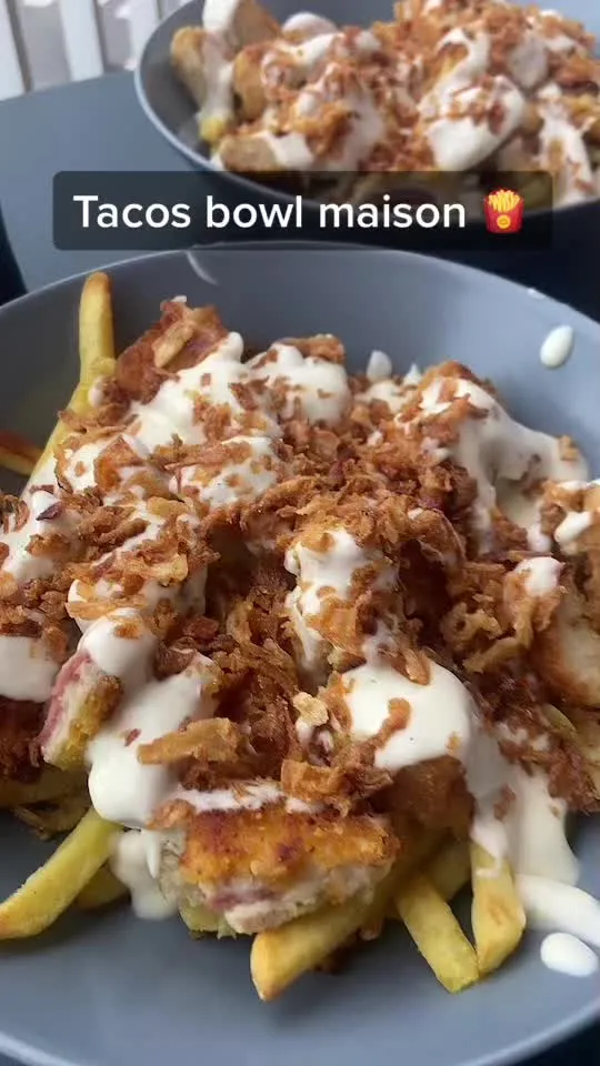 Bowl de cordon bleu à la crème